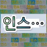 국어사전에서 💕인스로 시작하는 단어는 10개