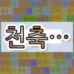 국어사전에서 💕천축으로 시작하는 단어는 10개