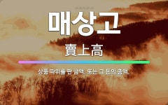 🌟매상고: 상품 따위를 판 금액. 또는 그 돈의 총액. - 표준국어대사전