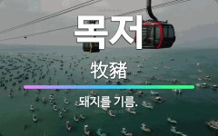 🌟목저: 돼지를 기름. - 표준국어대사전