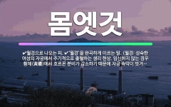 🌟몸엣것: 월경으로 나오는 피., ‘월경’을 완곡하게 이르는 말. (월경: 성숙한 여성의 자궁에서 주기적으... - 표준국어대사전