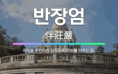🌟반장엄: 극락을 꾸민다는 산천초목 따위를 이르는 말. - 표준국어대사전