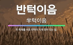 🌟반턱이음: 두 목재를 서로 반턱이 지게 깎아 잇는 일. - 표준국어대사전