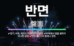 🌟반면: 장기, 바둑, 레코드 따위의 판의 겉면., 바둑에서 덤을 셈하지 아니한 상태., 반상(盤上)의 형... - 표준국어대사전