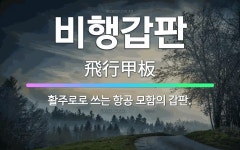 🌟비행갑판: 활주로로 쓰는 항공 모함의 갑판. - 표준국어대사전