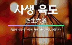 🌟사생 육도: 육도에서의 네 가지 생. 태생, 난생, 습생, 화생이다. - 표준국어대사전