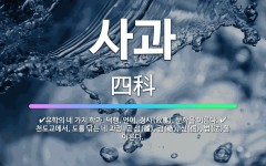 🌟사과: 천도교에서, 도를 닦는 네 과정. 곧 성(誠), 경(敬), 신(信), 법(法)을 이른다., 유학의... - 표준국어대사전