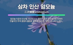 🌟삼차 인산 암모늄: 암모늄 이온의 인산염. 인산의 수소 원자가 모두 암모늄으로 바뀌어 만들어진 무색 결정... - 표준국어대사전