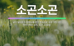 🌟소곤소곤: 남이 알아듣지 못하도록 작은 목소리로 자꾸 가만가만 이야기하는 소리. 또는 그 모양. - 표준국어대사전