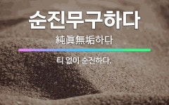 🌟순진무구하다: 티 없이 순진하다. - 표준국어대사전