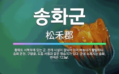 🌟송화군: 황해도 서북부에 있는 군. 관개 시설이 잘되어 있어 벼농사가 활발하다. 송화 온천, 구왕굴, 도... - 표준국어대사전
