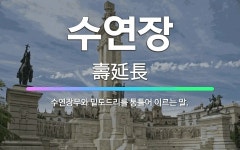 🌟수연장: 수연장무와 밑도드리를 통틀어 이르는 말. - 표준국어대사전