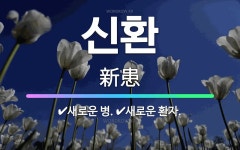 🌟신환: 새로운 병., 새로운 환자. - 표준국어대사전