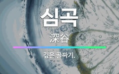 🌟심곡: 깊은 골짜기. - 표준국어대사전
