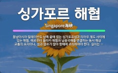 🌟싱가포르 해협: 동남아시아 말레이반도 남쪽 끝에 있는 싱가포르섬과 리아우 제도 사이에 있는 해협. 예로부... - 표준국어대사전