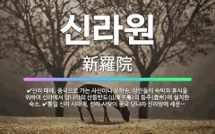 🌟신라원: 신라 때에, 중국으로 가는 사신이나 유학승, 상인들의 숙박과 휴식을 위하여 신라에서 당나라의 산... - 표준국어대사전