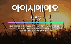 🌟아이시에이오: 국제 민간 항공의 평화적이고 건전한 발전을 도모하기 위하여 설립한 국제 연합 전문 기구. ... - 표준국어대사전