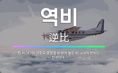 🌟역비: 한 비(比)의 전항과 후항을 바꾸어 놓은 비. a:b의 반비는 b:a이다. - 표준국어대사전