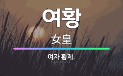 🌟여황: 여자 황제. - 표준국어대사전