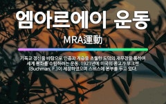 🌟엠아르에이 운동: 기독교 정신을 바탕으로 인종과 계층을 초월한 도덕의 재무장을 통하여 세계 평화를 수립하... - 표준국어대사전