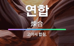 🌟연합: 고아서 합침. - 표준국어대사전