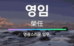 🌟영임: 영광스러운 임무. - 표준국어대사전