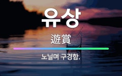🌟유상: 노닐며 구경함. - 표준국어대사전