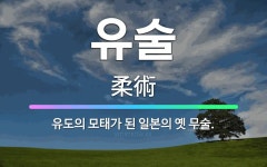 🌟유술: 유도의 모태가 된 일본의 옛 무술. - 표준국어대사전