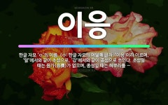 🌟이응: 한글 자모 ‘ㅇ’의 이름. (ㅇ: 한글 자모의 여덟째 글자. ‘이응’이라 이르며, ‘알’에서와 같... - 표준국어대사전