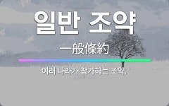 🌟일반 조약: 여러 나라가 참가하는 조약. - 표준국어대사전