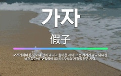 🌟가자: 개가하여 온 아내나 첩이 데리고 들어온 자식. 또는 자기가 낳지 아니한 남편의 자식., 입양에 의... - 표준국어대사전