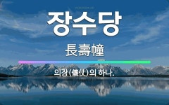 🌟장수당: 의장(儀仗)의 하나. - 표준국어대사전