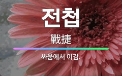 🌟전첩: 싸움에서 이김. - 표준국어대사전