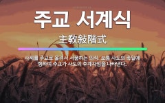 🌟주교 서계식: 사제를 주교로 올려서 서품하는 의식. 보통 사도의 축일에 행하여 주교가 사도의 후계자임을 ... - 표준국어대사전
