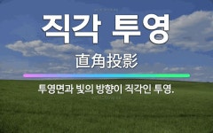 🌟직각 투영: 투영면과 빛의 방향이 직각인 투영. - 표준국어대사전