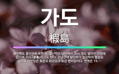 🌟가도: 평안북도 철산군에 속한 섬. 철산반도 남단에서 2km 정도 떨어진 지점에 있으며, 피도(彼島)라고... - 표준국어대사전