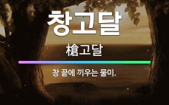 🌟창고달: 창 끝에 끼우는 물미. - 표준국어대사전