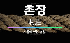 🌟촌장: 시골에 있는 별장. - 표준국어대사전