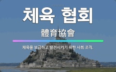 🌟체육 협회: 체육을 보급하고 발전시키기 위한 사회 조직. - 표준국어대사전
