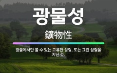 🌟광물성: 광물에서만 볼 수 있는 고유한 성질. 또는 그런 성질을 지닌 것. - 표준국어대사전