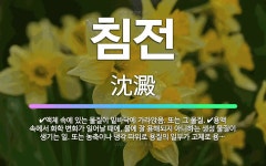 🌟침전: 액체 속에 있는 물질이 밑바닥에 가라앉음. 또는 그 물질., 용액 속에서 화학 변화가 일어날 때에... - 표준국어대사전
