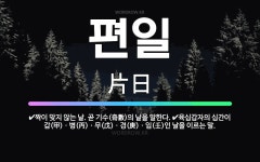 🌟편일: 육십갑자의 십간이 갑(甲)ㆍ병(丙)ㆍ무(戊)ㆍ경(庚)ㆍ임(壬)인 날을 이르는 말., 짝이 맞지 않... - 표준국어대사전