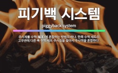 🌟피기백 시스템: 주사제를 수액(輸液)에 혼합하는 방법의 하나. 한쪽 수액 세트의 고무관에 다른 쪽 수액 ... - 표준국어대사전