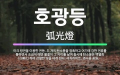 🌟호광등: 아크 방전을 이용한 전등. 두 개의 탄소봉을 접촉하고 여기에 강한 전류를 통하면서 조금씩 떼면 ... - 표준국어대사전