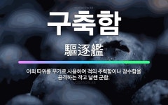 구축함: 어뢰 따위를 무기로 사용하여 적의 주력함이나 잠수함을 공격하는 작고 날쌘 군함. - 표준국어대사전