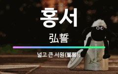 🌟홍서: 넓고 큰 서원(誓願). - 표준국어대사전