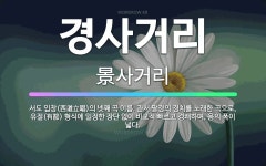 🌟경사거리: 서도 입창(西道立唱)의 넷째 곡 이름. 관서 팔경의 경치를 노래한 곡으로, 유절(有節) 형식에... - 표준국어대사전