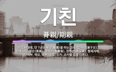 🌟기친: 조선 시대에, 만 1년의 복상(服喪)을 하는 친족. 중자녀(衆子女), 맏며느리, 장손(長孫), 장... - 표준국어대사전