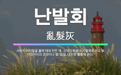 🌟난발회: 사람의 머리털을 불에 태워 만든 재. 고약의 원료나 지혈제로 쓰고 또 어린아이의 경련이나 열, ... - 표준국어대사전