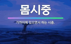 🌟몸시중: 가까이에 있으면서 하는 시중. - 표준국어대사전